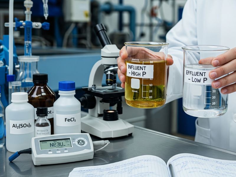 Problema de fósforo no efluente? A solução pode estar na escolha dos produtos  químicos