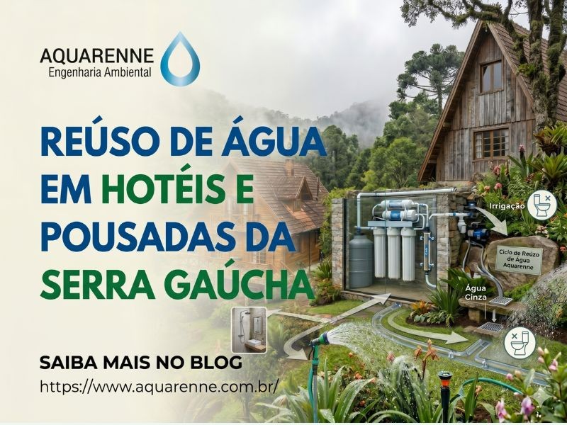 Reúso de água em hotéis e pousadas da Serra Gaúcha